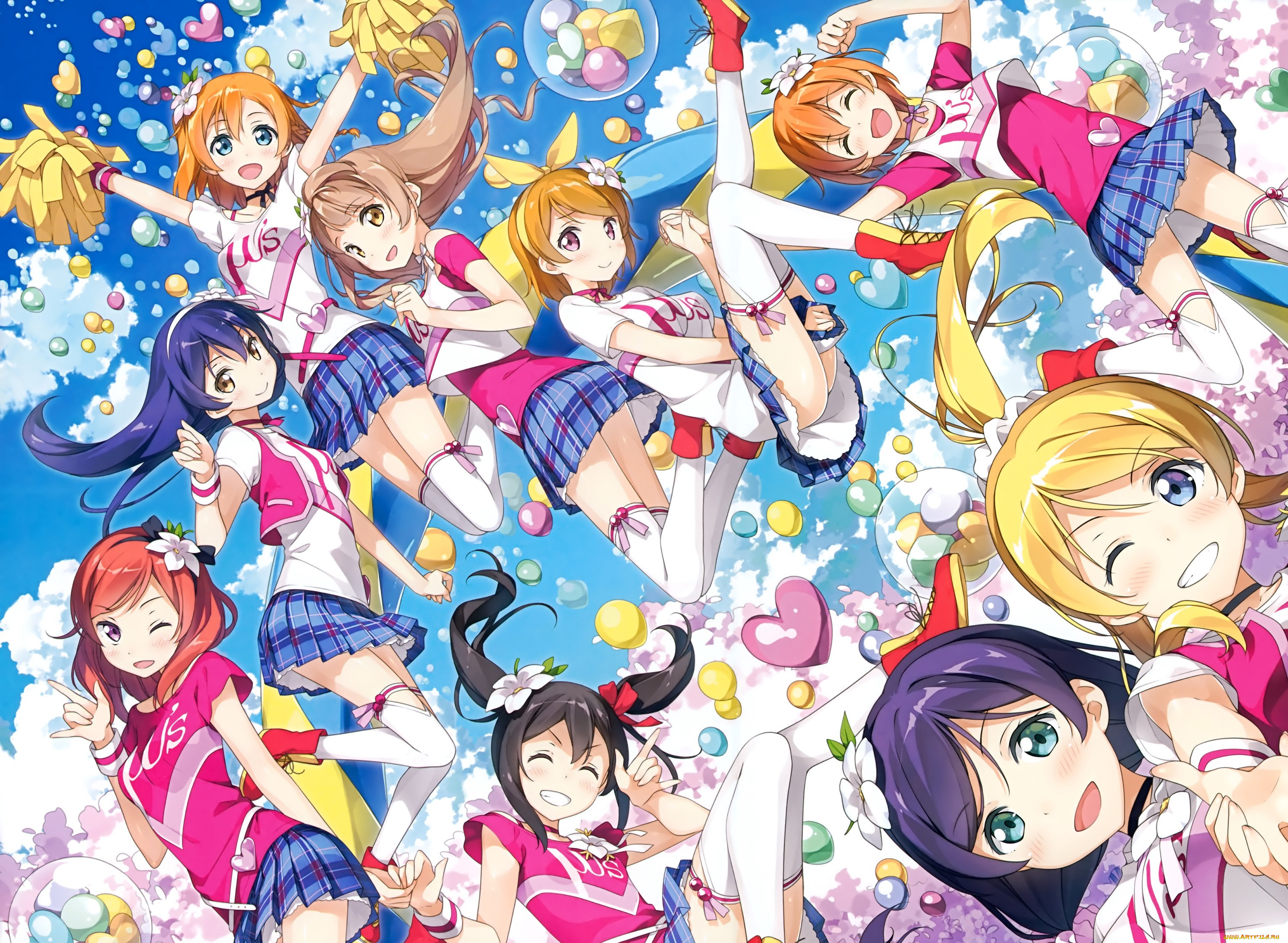 Love Live School Idol Project новый год